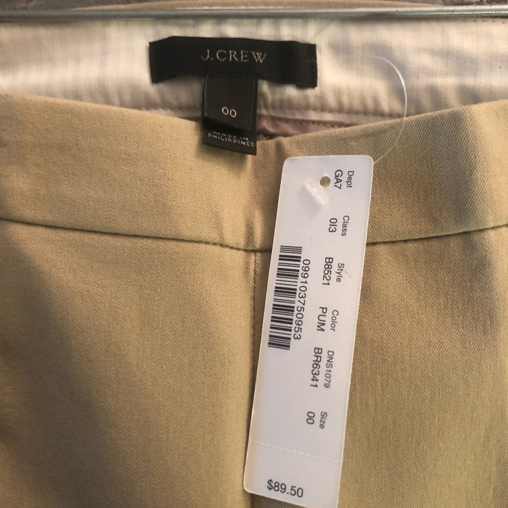 J. Crew Black and Tan Garment